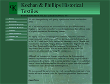 Tablet Screenshot of historicaltextiles.com